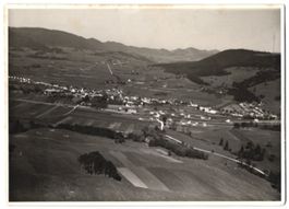 Fotografie Courrendlin, Fliegeraufnahme 