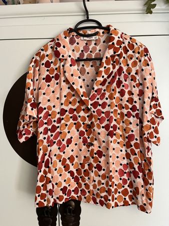 Mango Retro Bluse M