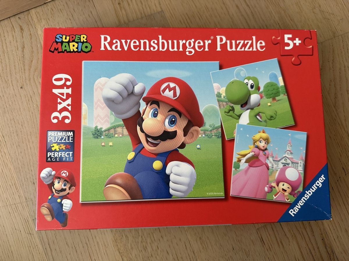 Ravensburger Puzzles: Super Mario Ravensburger Puzzle 5+ – Gebraucht aus Kleinandelfingen von Elader