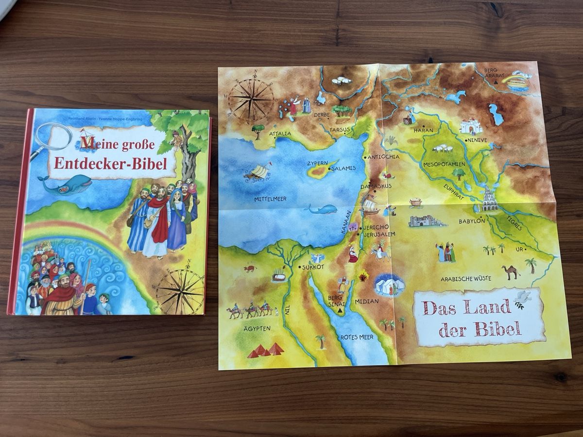 Libri: Meine grosse Entdecker-Bibel - Kinderbibel mit Poster – Usato da Altendorf venduto da Nmueller 2