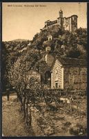 AK Locarno, Madonna del Sasso, 1922