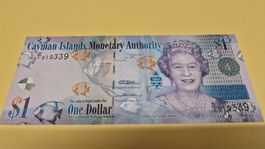 Cayman Islands 1 Dollar Note, unzirkuliert, neuwertig