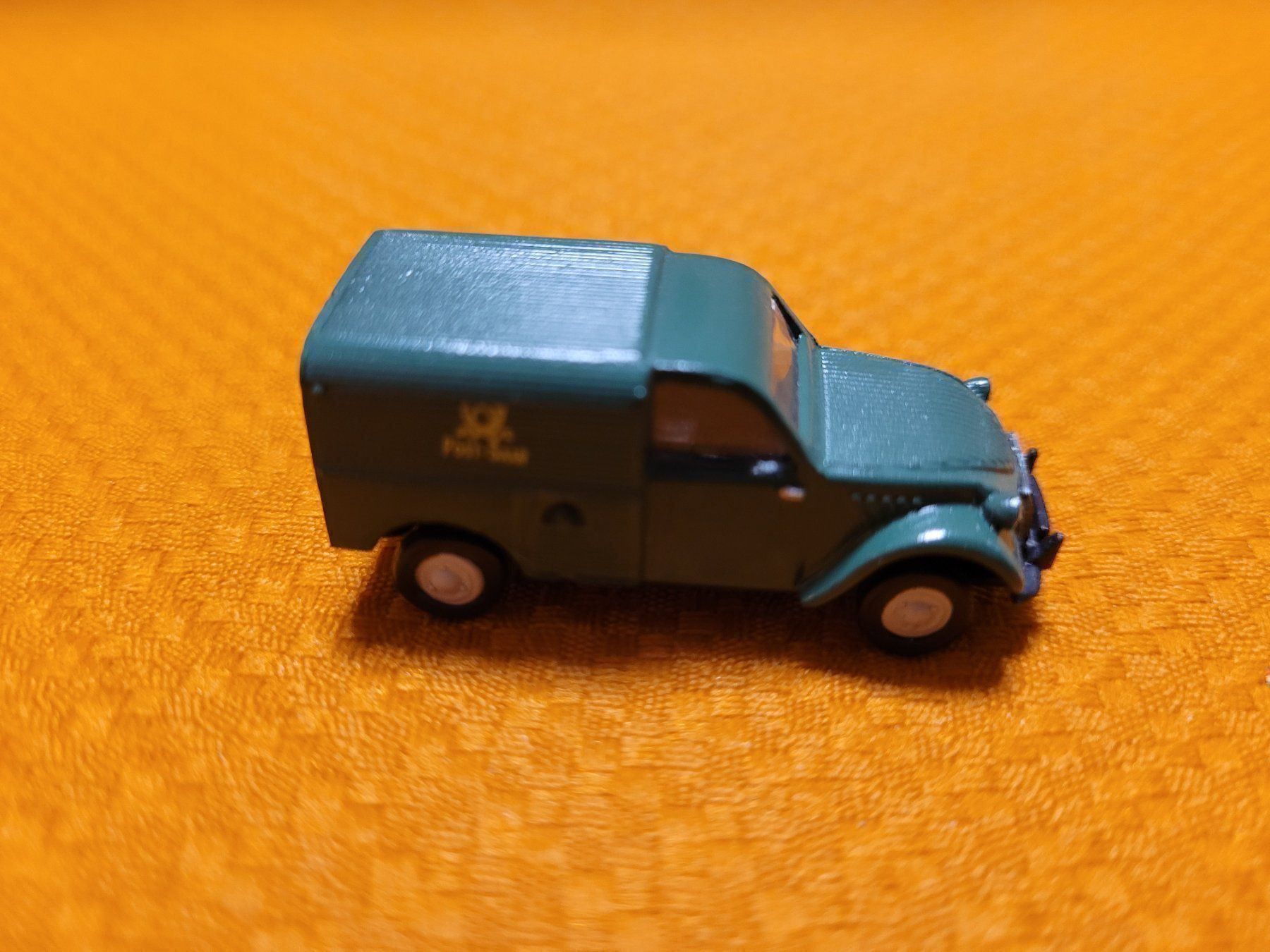Citroën Modellautos: 2CV fourg.Makette réf.87002 échelle 1:87 – Gebraucht aus Domdidier von Bimbo57 2