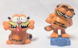 2x Vintage Bully - Sammelfigur - Garfield