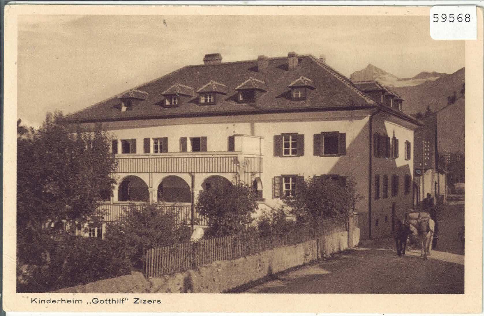 Cartoline postali: Kinderheim "Gotthilf" Zizers – Difettoso da Ettingen venduto da Kartenplanet