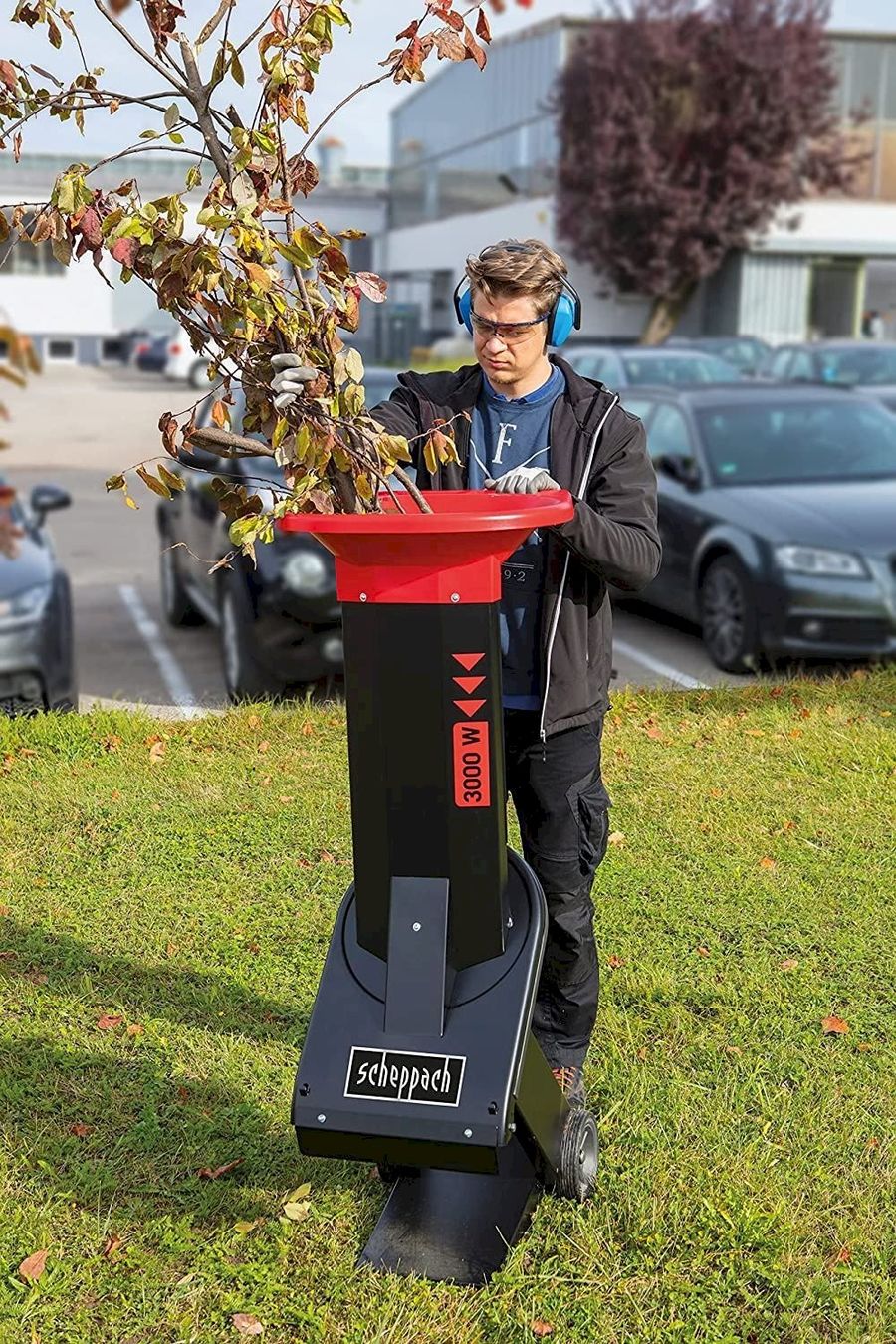 Trinciatrici: Scheppach BIOSTAR 3000 Elektro-Häcksler – Nuovo e nell'imballaggio originale da Bottighofen venduto da zaap 3