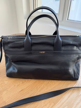Lancel Handtasche schwarz