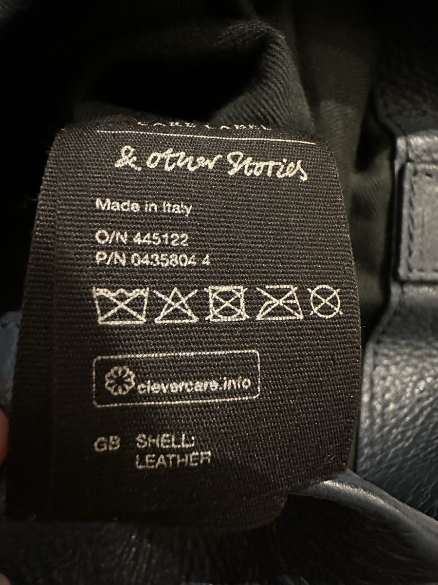 Other Stories Borse da donna: Ledertasche, marineblau – Usato da Kloten venduto da everyday000 4