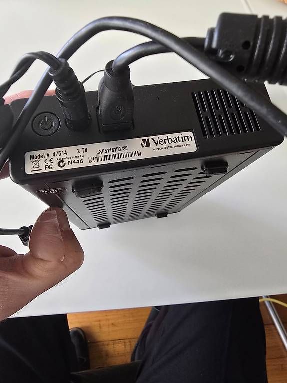 Verbatim Dischi rigidi: Verbatim 2 TB externe HDD – Usato da Thun venduto da Umd 1