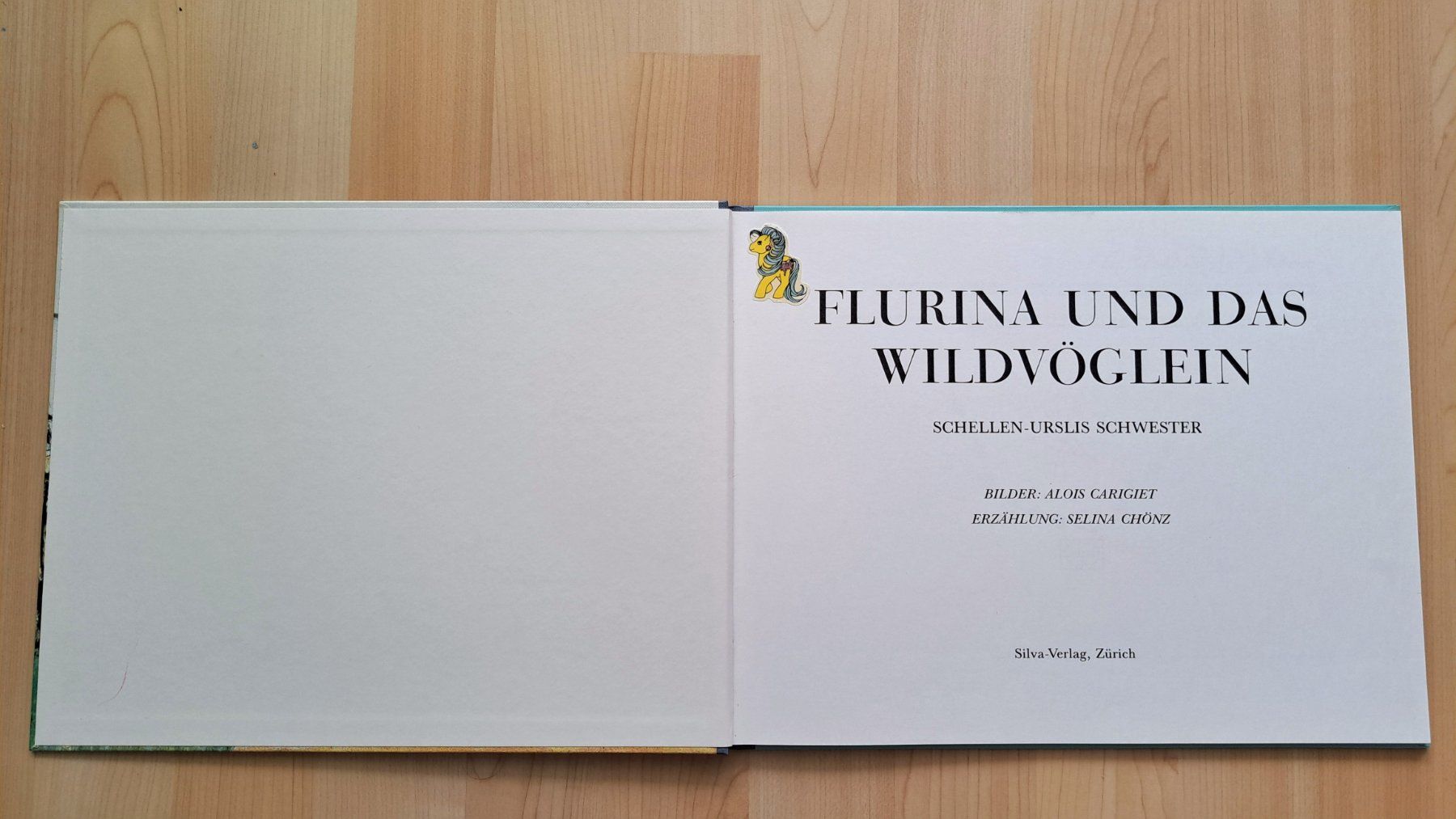 Libri: "Flurina und das Wildvöglein"   1987 – Usato da Affoltern am Albis venduto da saminou01 1