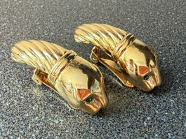Vintage Ohrringe Clips Luxus Modeschmuck  