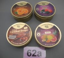 Cavendish & Harvey Bonbons, 4 Blechdosen, Drops, Nr. 62a
