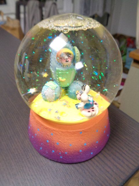 Tutte le decorazioni: Originale Diddle Zauberkugel Glitzerkugel Comic Figur – Usato da Bürglen TG venduto da Nobi99