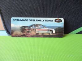 Rothmans Opel Rally Team Aufkleber / Magnet 18 x7 cm