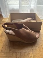 Leather Sandals - Light Brown - 40