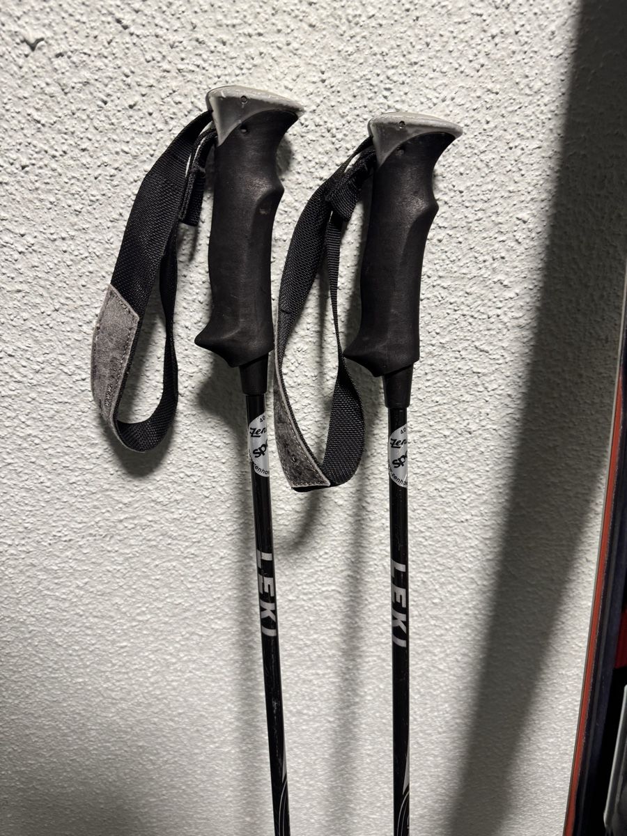 Atomic Skis: Ski Atomic Nomad Temper TI + Stöcke Leki Carbon 120cm – Gebraucht aus Oberengstringen von e-wun 4