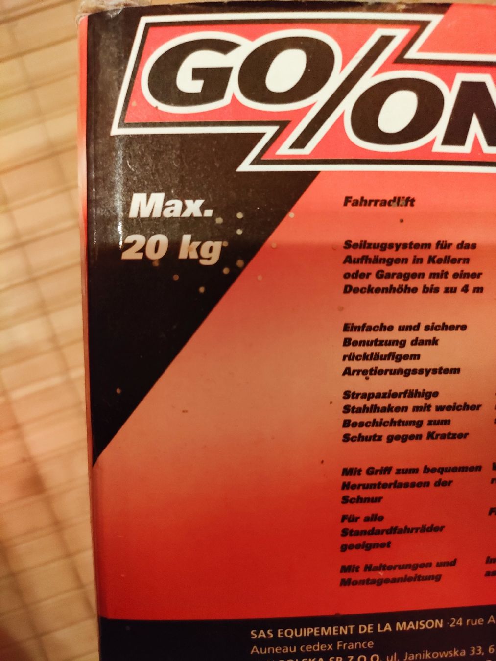 Supporti per biciclette: Velolift bis 20kg – Nuovo e nell'imballaggio originale da Triesenberg venduto da feinerli 1