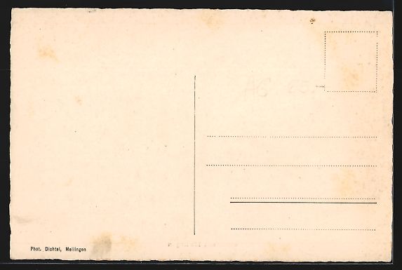 Cartoline postali: AK Mellingen, Strassenpartie mit Tor – Usato da Berlin venduto da bartko-reher 1