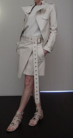 Orig. SALVATORE FERRAGAMO Jupe m. Gurt Gr. 36, NP 1'000.--