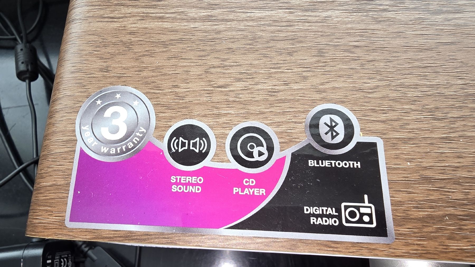 Sistemi audio & multimediali: Pure Evoke C-D6 Musiksystem Walnuss DAB+ CD Bluetooth gut – Nuovo (secondo la descrizione) da wallisellen venduto da funkelsternchen5 2