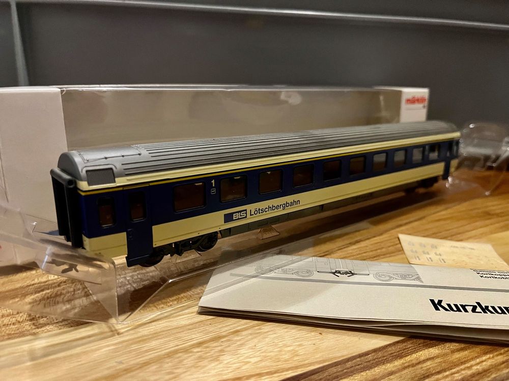 LQ394 PLAYMOBIL Train G 1/22.5 Voiture voyageurs IE 1ère classe