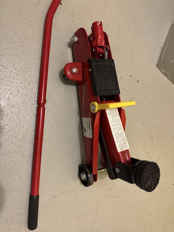 TONDA Wagenheber 2 Tonnen – Max. 30 Cm Hubhöhe, Robuste Stahlkonstruktion, Mit Sicherheitsventil Für Garage & Werkstatt