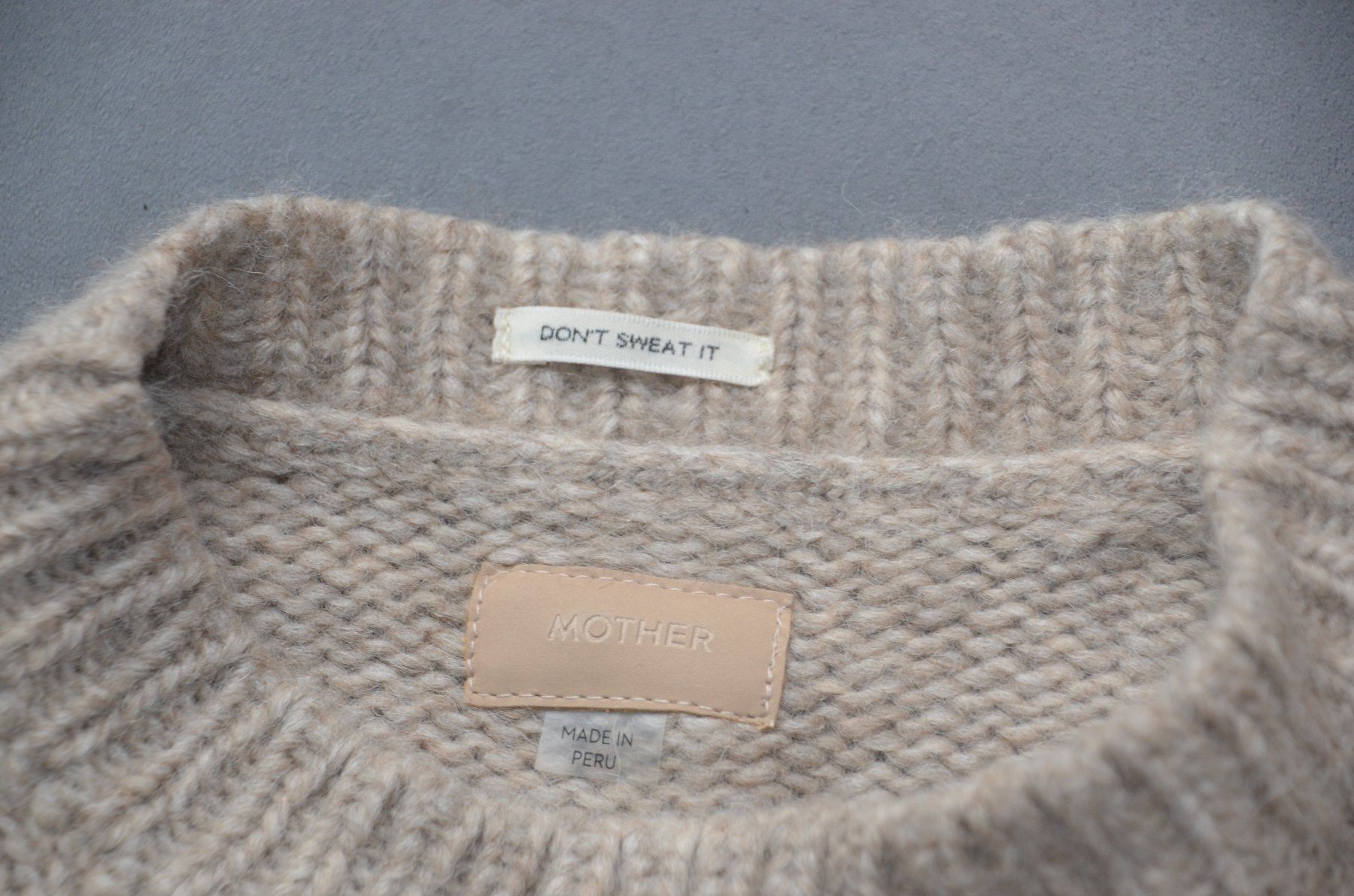 Maglioni & Felpe: Mother Pullover -Alpaka / pull  - alpaga S / M – Usato da Collonges venduto da arashee 5