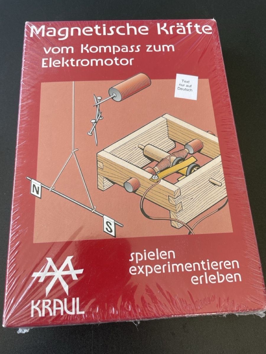 Giocattoli: Experimentierkasten magnetische Kräfte – Nuovo e nell'imballaggio originale da Zufikon venduto da Mausimhaus1