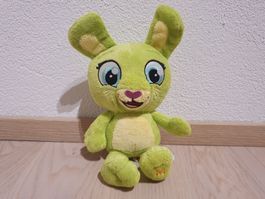 Plüschtier Migros Hase Grün / Stofftier / Häsli ca. 25 cm