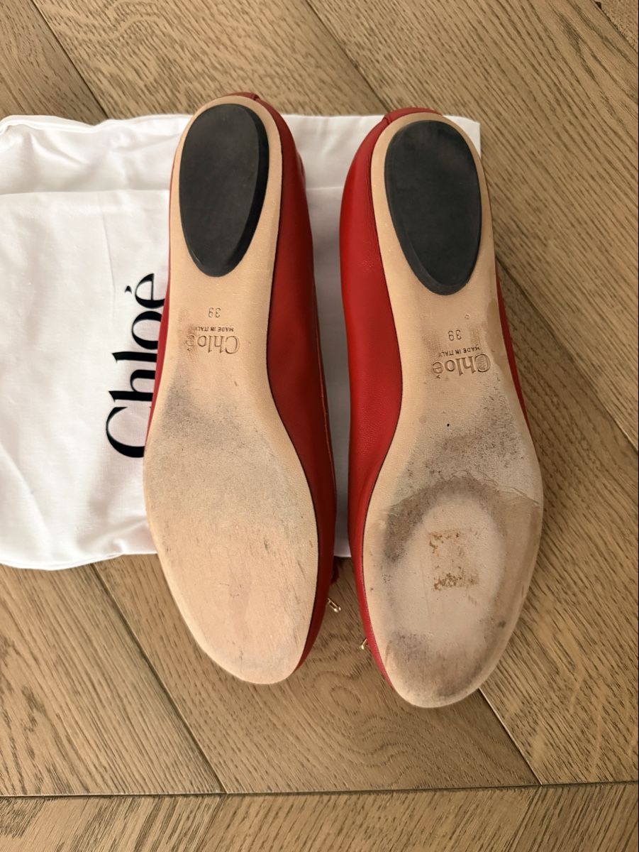 Chloé Damenschuhe: Chloé Red Ballerina Gr 39 – Gebraucht aus Zürich von Swiss_Bea 2