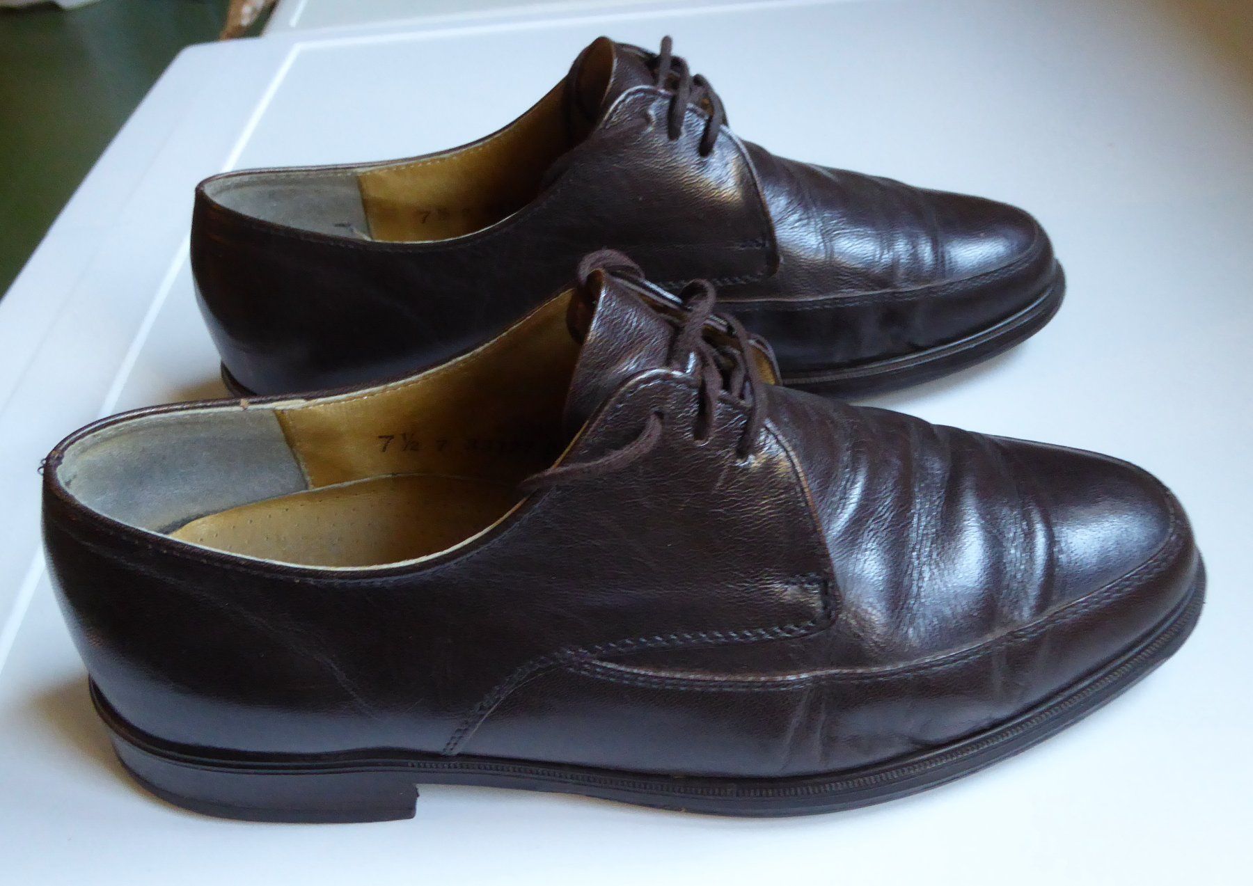 Scarpe da uomo: Lederschuhe Gallus braun Grösse 7.5 = 41.5 – Usato da Spreitenbach venduto da Turbo_1105 2