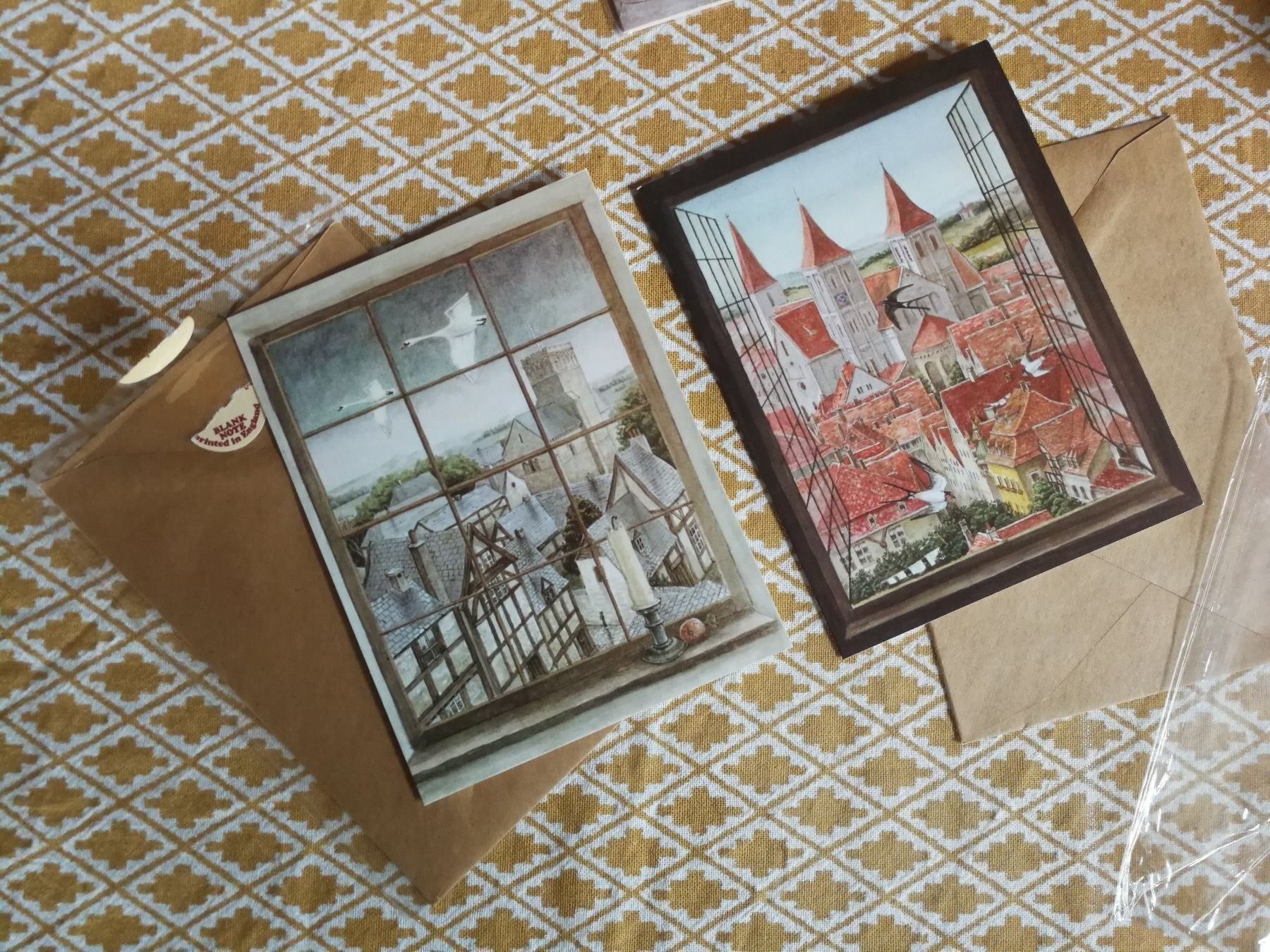 Cartoline postali: Lot Faltkarten Postkarten Karten – Nuovo (secondo la descrizione) da himmelried venduto da bribuli 6