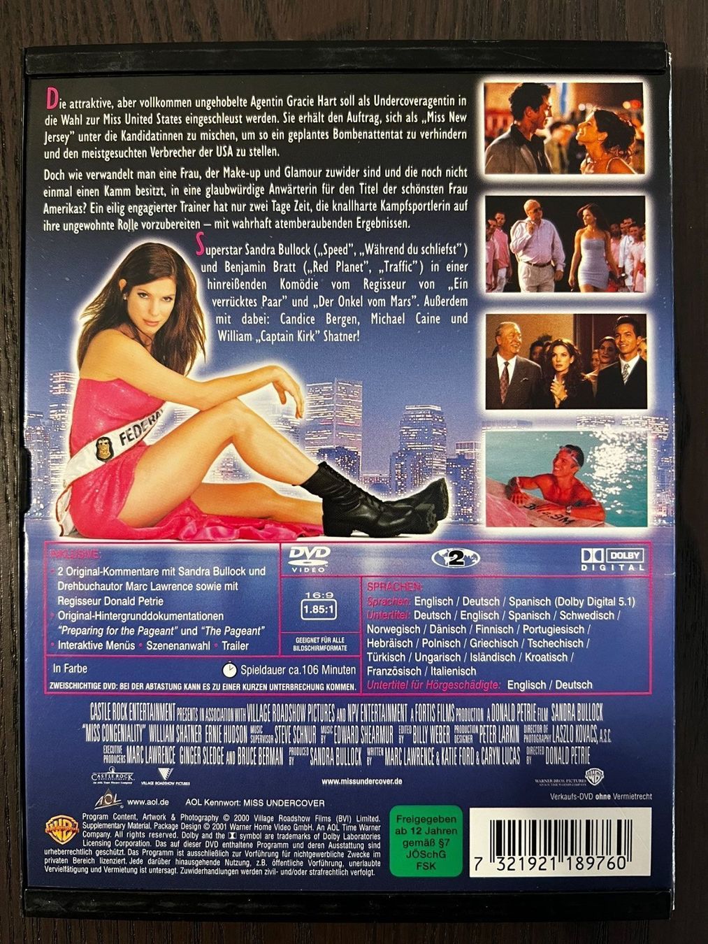 Tutti i DVDs: Miss Undercover – Usato da Zürich venduto da FilmFreunde 1
