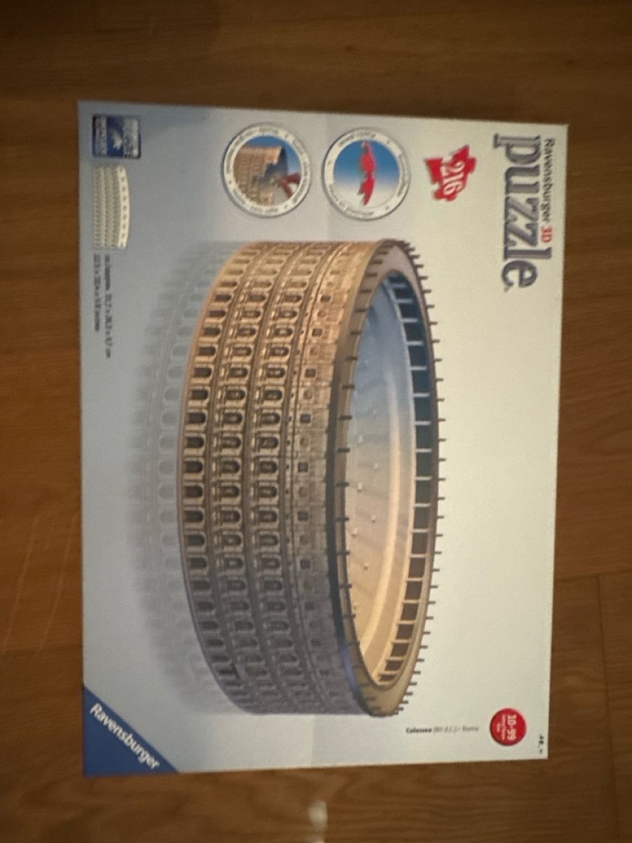 Ravensburger Puzzles: 3D Puzzle Colosseo – Gebraucht aus Menziken von xirixs