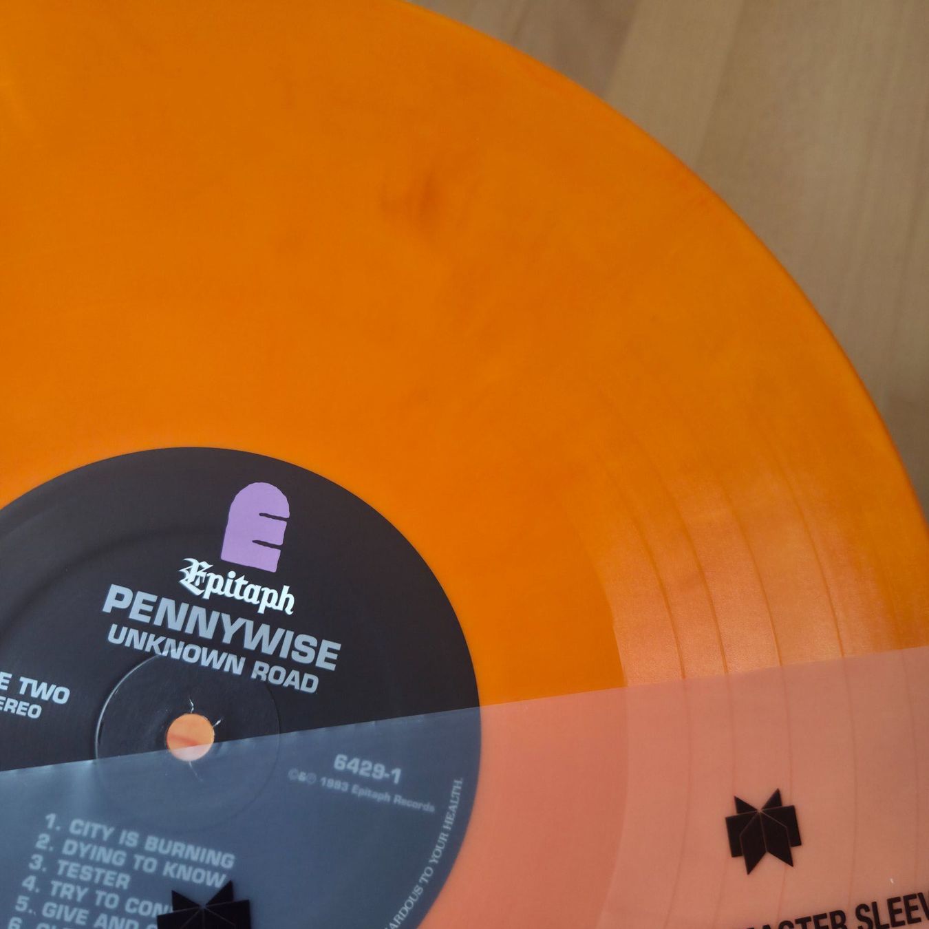 Dischi in vinile: Pennywise - Unknown Road LP Orange Vinyl Epitaph Punk – Usato da Zürich venduto da Wickeddude 4