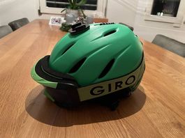 Giro Skihelm mit Brille
