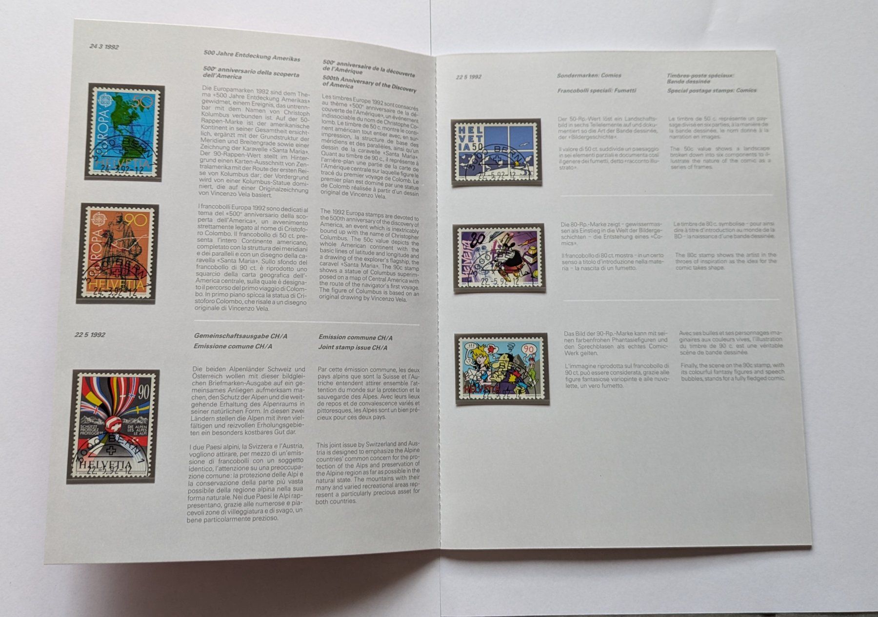 Tutti i francobolli: PTT Carnet de timbres 1992 – Nuovo (secondo la descrizione) da Estévenens venduto da Rockingirl 2