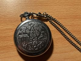 Taschenuhr Molnija Russland, Handaufzug mechanisch, läuft