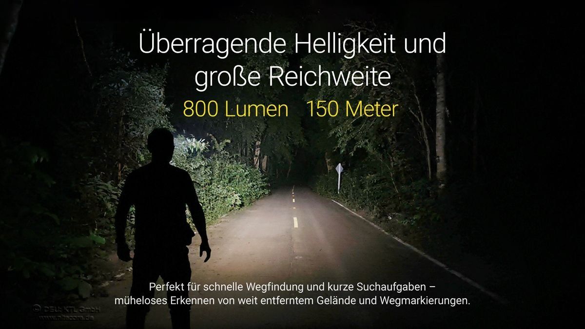 NiteCore Lampen: Modulare Stirnlampe mit 3 Farbtemperaturen Nitecore HA27 UHE – Neu und originalverpackt aus Grüningen von Prolumin 3