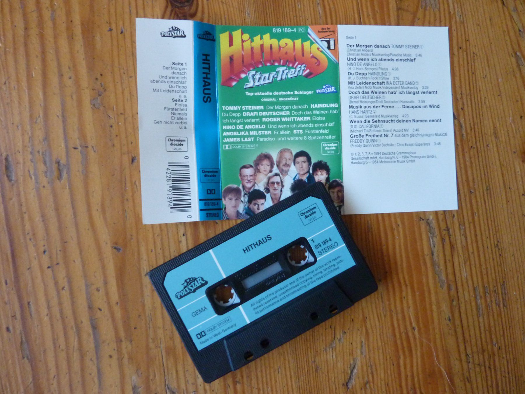 Musicassette: Musikkassette: Hithaus - Star-Treff – Usato da Effretikon venduto da Lupari 1