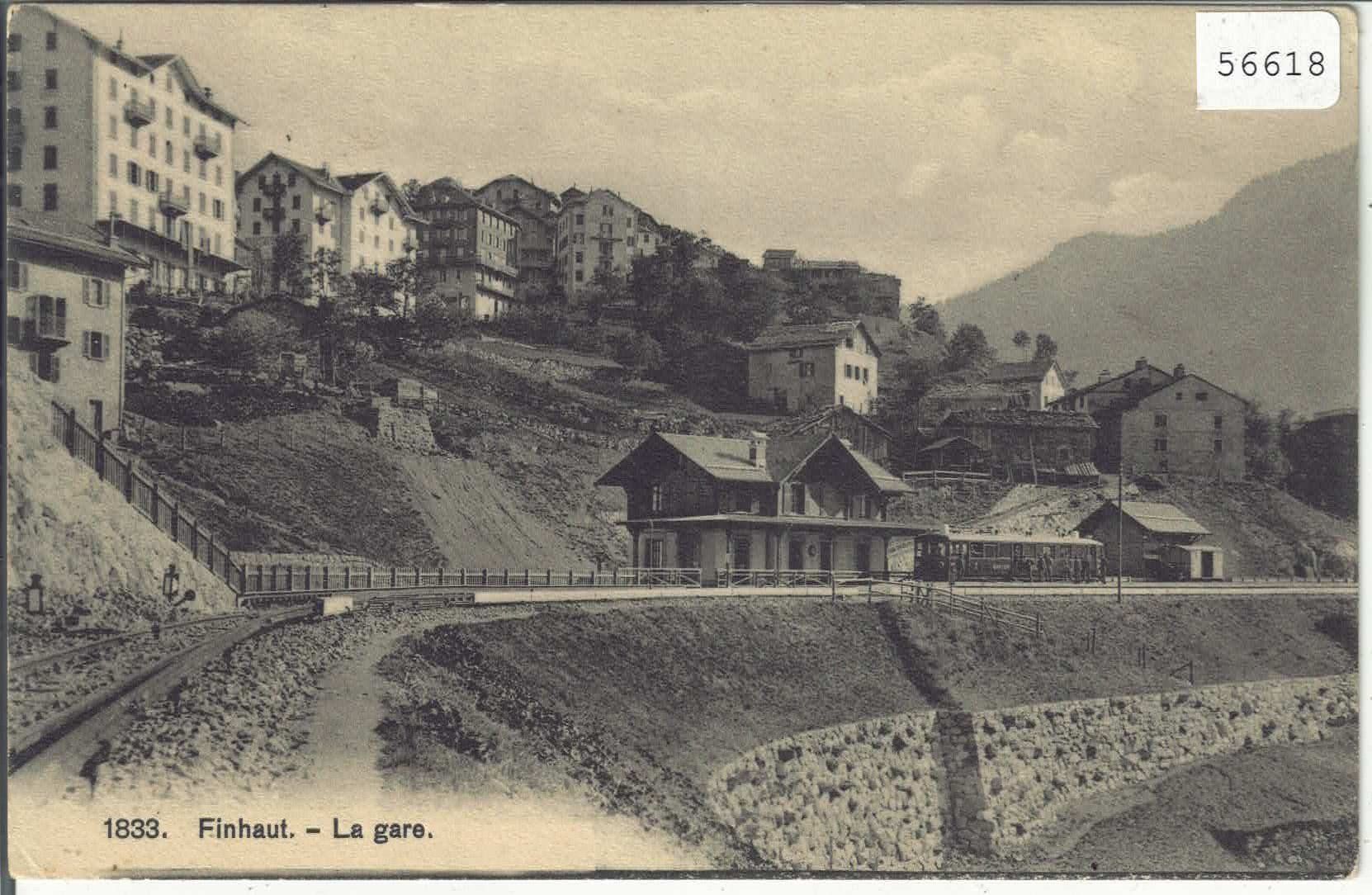 Cartes postales: Finhaut - La Gare – D'occasion à Ettingen par Kartenplanet