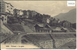 Finhaut - La Gare