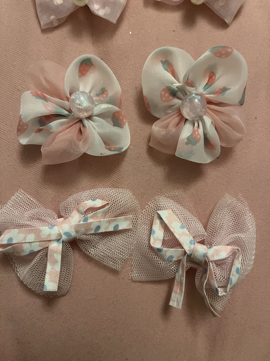 Accessori per capelli: Haarschmuck Set Kinder Bogen Blumen Rosa NEU – Nuovo e nell'imballaggio originale da Olten venduto da sae_82z2 4