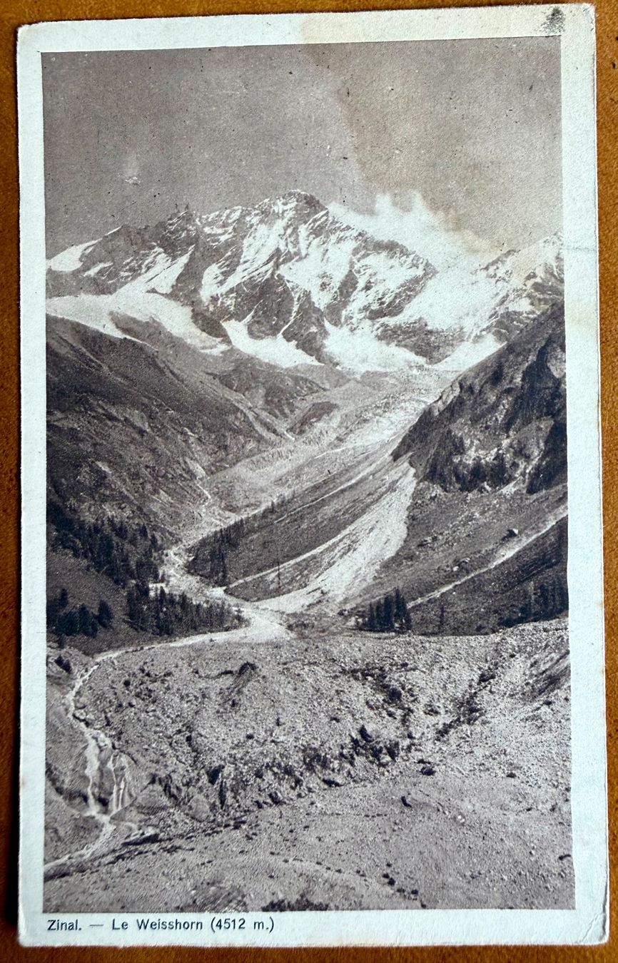 Cartes postales: Zinal - Le Weisshorn – D'occasion à Lutry par Ediego