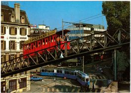 Zürich - Standseilbahn Polytechnikum Repro