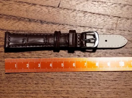 Armbänder & -reifen: 14mm Bracelet de montre en cuir – Neu (gemäss Beschreibung) aus Biel/Bienne von mod_c76f