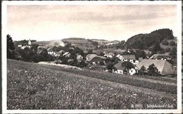 Buchegg SO Mühledorf  Ortsansicht  , 1933