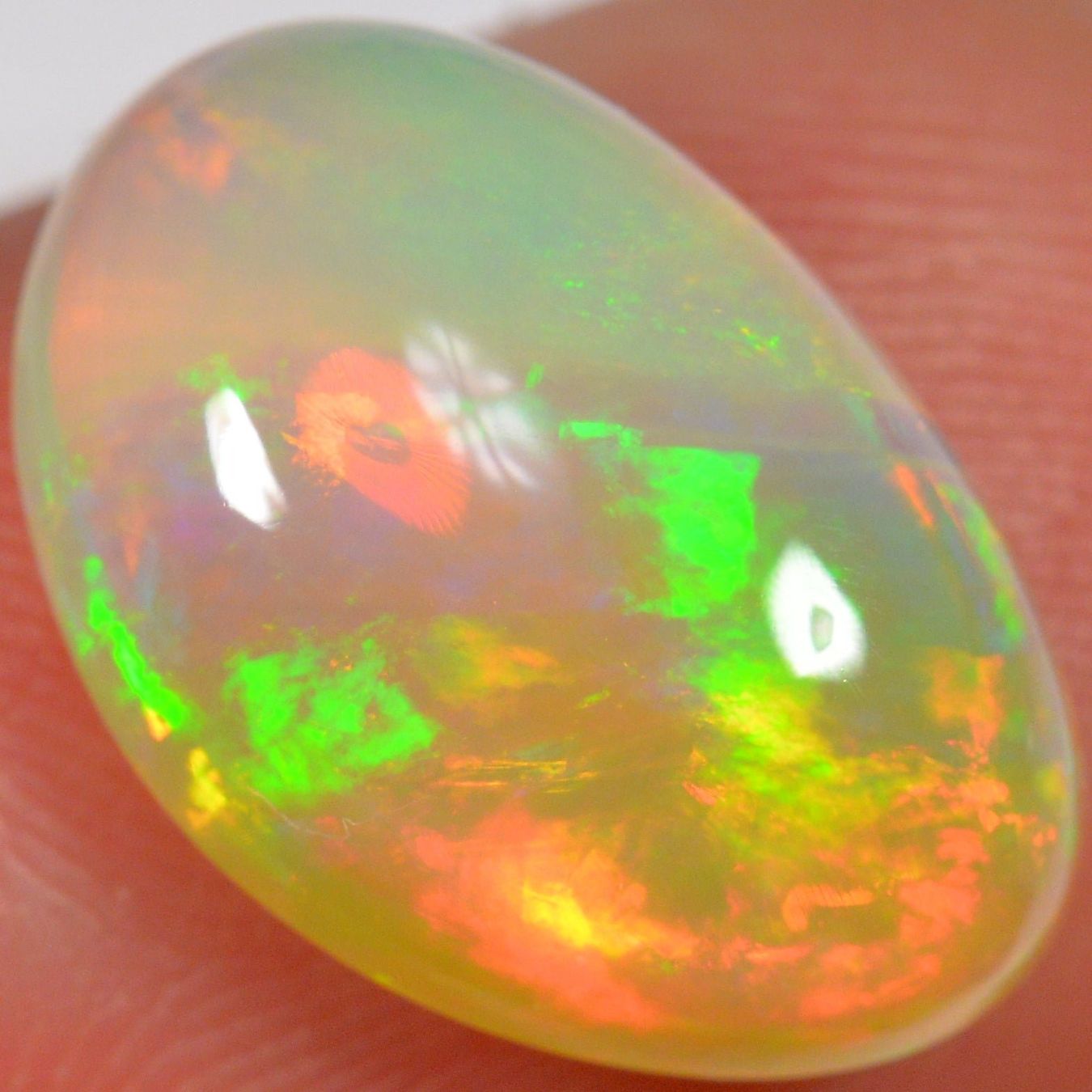 Pietre preziose: 5.6 Karat - Heller Äthiopischer Welo Opal – Nuovo (secondo la descrizione) da Rüti ZH venduto da DeinOpal 3