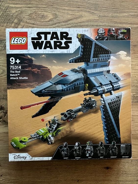 Lego 75314 Star Wars The Bad Batch Attack Shuttle (Gebraucht) in Châtel ...