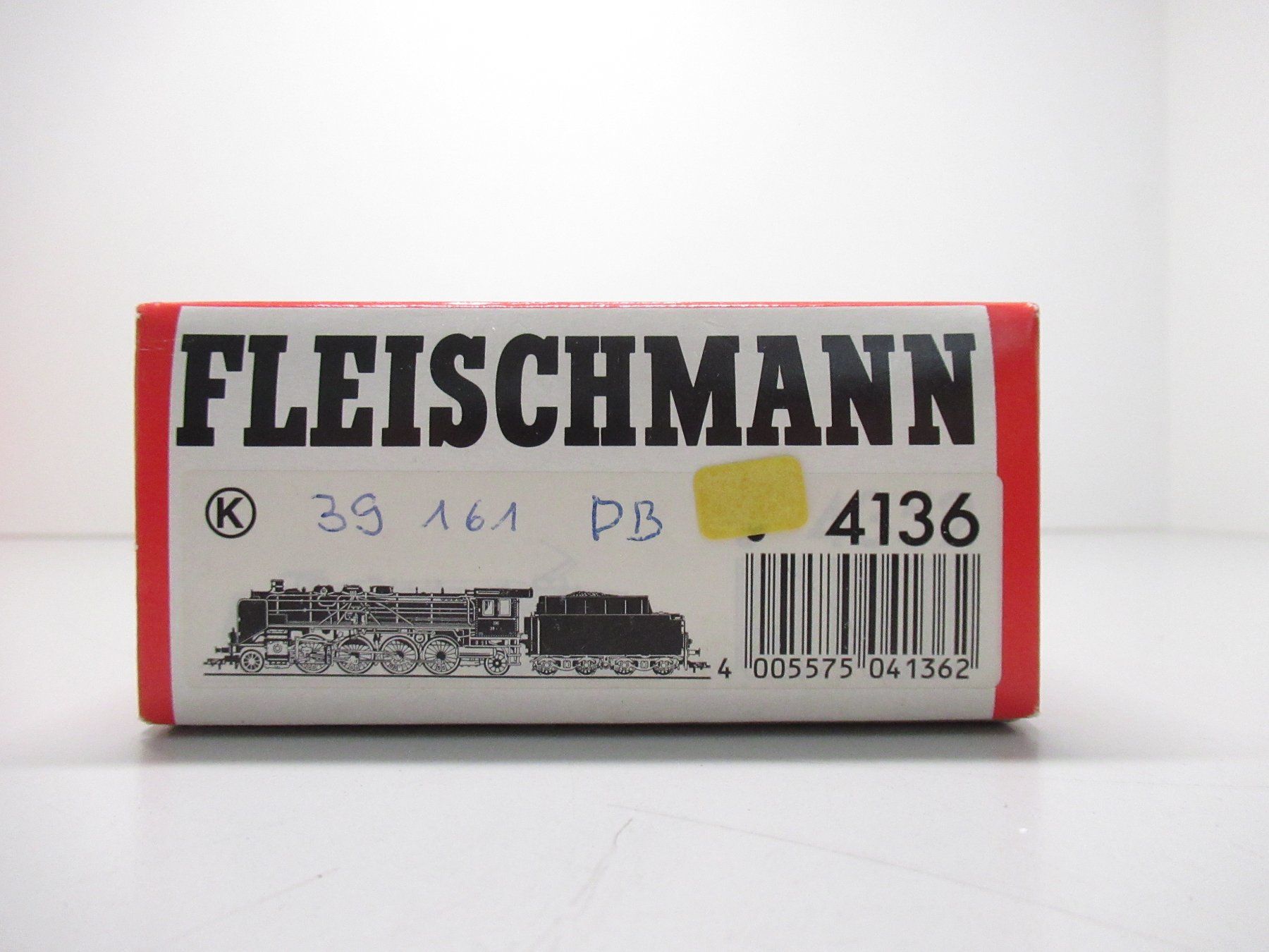 Fleischmann Modellini di ferrovie: Fleischmann 4138 Dampflok BR39 Deutsche Bundesbahn RailCom – Usato da Basel venduto da mhmarken 7